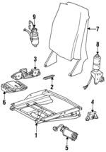 28205042 - : Motor for Mercedes-Benz Image