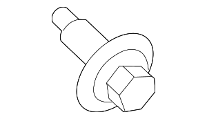 11609465 - Body: M4.2x1.41x18 Multi-Purpose Bolt for GM Image