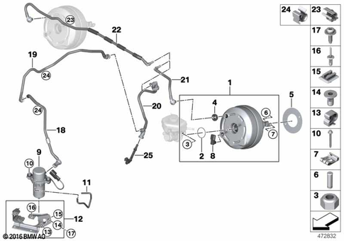 Power Brake for 2016 BMW 330e #0