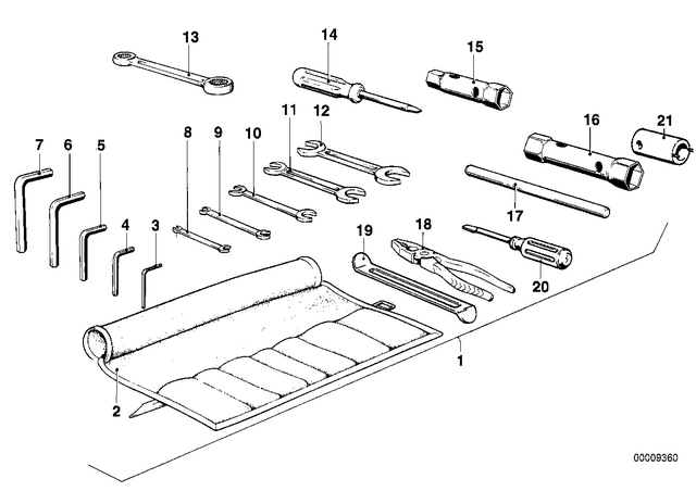71111230685 - : Tool Kit for BMW-Motorrad Image