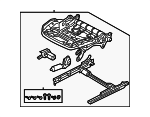 8W0881105AR - Body: Seat Track for Audi Image