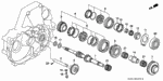 23540P16000 - Transmission - Manual: GEAR, REVERSE IDLE for Honda Image