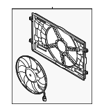 5Q0121203DE - Cooling System: Fan Assembly for Audi Image