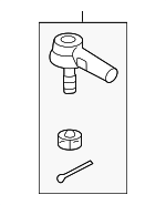4504629255 - Steering: Outer Tie Rod for Lexus: ES300, RX300 Image