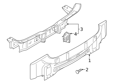 Rear Body for 2022 Audi e-tron S #0