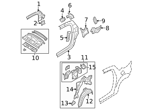 Inner Structure for 2007 Mazda RX-8 #0