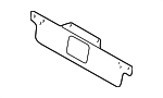 64166AC010 - Body: Package Tray Hole Cover for Toyota: Avalon Image