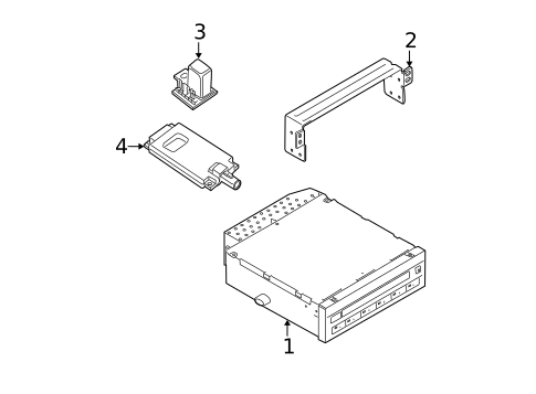 Navigation System Components for 2007 BMW X5 #0