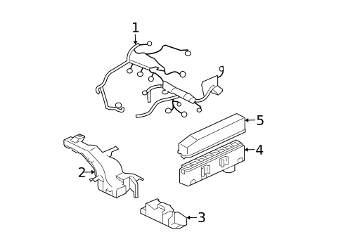 Wiring Harness for 2006 Mitsubishi Galant #0