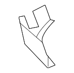 4G8827279A4PK - Body: Hinge Cover for Audi: A7 Quattro, RS7, S7 Image