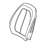 52105A59D12 - : Seat Back Cover for BMW: X1 Image