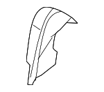 88393ZR00B - Body: Hinge Cover for Nissan Image