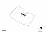 82111467113 - Retrofitting / Conversion / Accessories: Sunshade-E32 for BMW: 735i, 735iL, 740i, 740iL, 750iL Image image