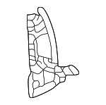 3B5813331B - Body: Tail Lamp Pocket Reinforcement for Volkswagen: Passat Image