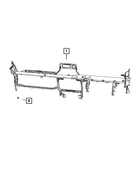 Instrument Panel for 2024 Ram 1500 Classic #3