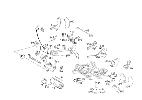 Covers and Bracket for Fire Extinguisher for 1995 Mercedes-Benz E320 #0