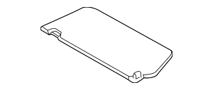 MK4Z6104104DB - Body: Visor Assembly - Sun for Ford Image