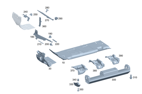 Front Floor for 2025 Mercedes-Benz G580 #0