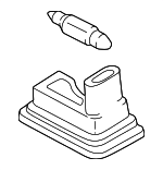 1997-2014 BMW - License Lamp