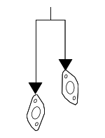 256143E001 - Cooling System: Thermostat Housing Gasket for Kia: Optima, Rondo Image