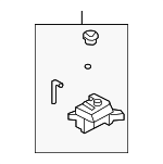 254301D100 - Cooling System: Reservoir Assembly for Kia: Rondo Image