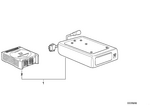 65126907035 - Audio, Navigation, Electronic Systems: BMW 6 Cd Changer Pi for BMW Image