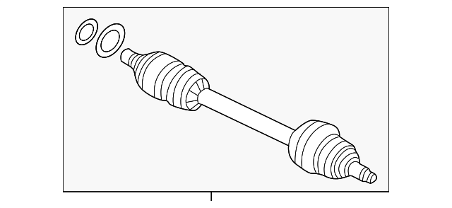 33212284616 - 2015-2021 BMW Axle Assembly (33-21-2-284-616) | BMW