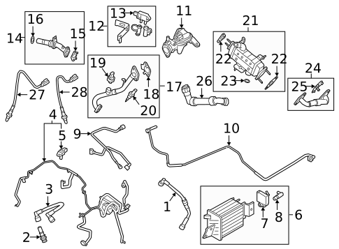 Crankcase Ventilation System for 2019 Ford F-150 #1