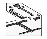 632030E220 - Body: Sunroof Frame for Lexus: RX350, RX350h, RX450h+, RX500h Image