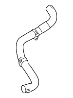 16571F0010 - Cooling System: Lower Hose for Lexus: ES250 Image