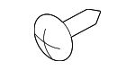 T4A18009 - Body: Wheelhouse Liner Screw for Jaguar Image