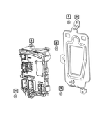 68612002AG - Electrical: Body Controller Module for Mopar Image