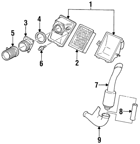 Filters for 1996 Ford Taurus #0