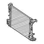 2475004000 - Cooling System: Radiator for Mercedes-Benz Image