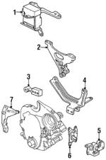 22595753 - Engine: Mount for GM Image