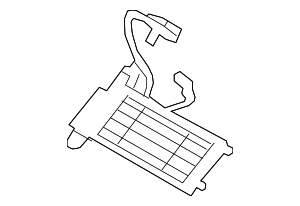 AV1Z18K463A - HVAC: 2014-2016 Ford Fiesta - Auxiliary Heater for Ford: Fiesta Image