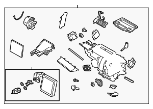 YK353 - : Evaporator And Housing Assembly for Ford: Fiesta Image