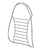TB391C3AA - Body: Seat Back Cover for Dodge: Dakota Image