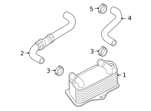 Trans Oil Cooler for 2009 Audi TTS Quattro #0