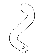 8J0121157A - Cooling System: Water Hose for Audi: TT, TT Quattro, TTS Quattro Image