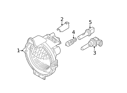 Bulbs - Chassis for 2013 Mini Cooper #4