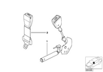 72118221010 - : Lower Belt With Right Belt Tensioner for BMW Image