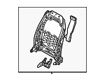 88410CW020 - : Seat Back Frame for Hyundai: Santa Cruz, Tucson Image