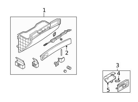Glove Box for 2004 Volvo S40 #0