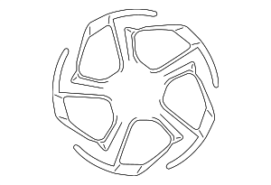 52910J3350 - : Wheel, Alloy for Hyundai: Veloster Image