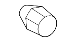5295014140 - Suspension: Wheel Nut for Genesis: G70 | Hyundai: Accent, Azera, Elantra, Elantra Coupe, Elantra GT, Entourage, Excel, Genesis Coupe, Ioniq, Ioniq 5, Ioniq 6, Kona, Kona Electric, Nexo, Palisade, Santa Cruz, Santa Fe, Santa Fe Sport, Santa Fe XL, Sonata, Tiburon, Tucson, Veloster, Venue, XG300, XG350 Image