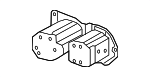 71160TR3A00ZZ - Body: Bumper Impact Bar Bracket for Honda Image