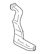 8721352070 - Body: Rear Duct for Scion: xD | Toyota: Prius C, Yaris Image