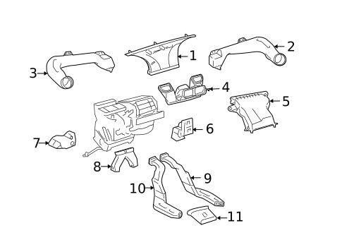 Ducts for 2010 Scion xD #0