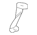 3D1819549A - Body: Floor Duct Bracket for Volkswagen: Phaeton Image